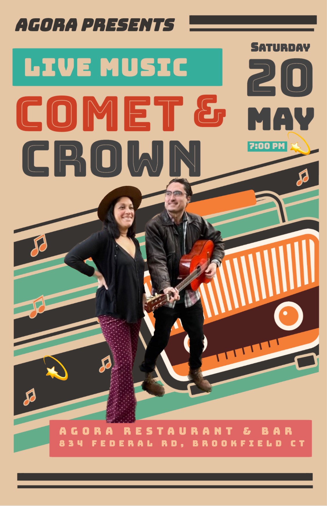 Comet & Crown @ Agora Restaurant 